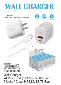 Wall Charger 24 Pcs.